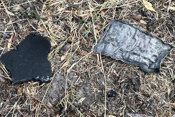 Обломки сбитой ракеты С-200 упали в центре Курска