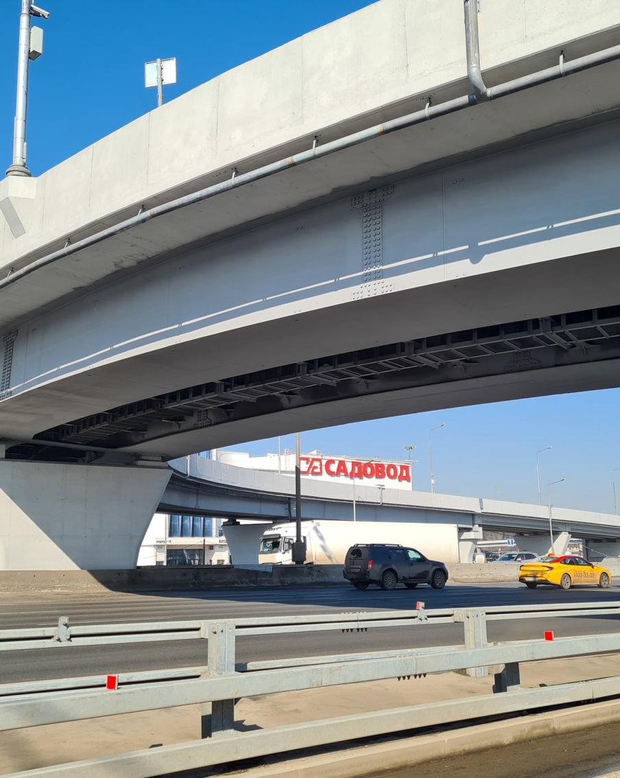 Собянин открыл после реконструкции развязку на юго-востоке МКАД