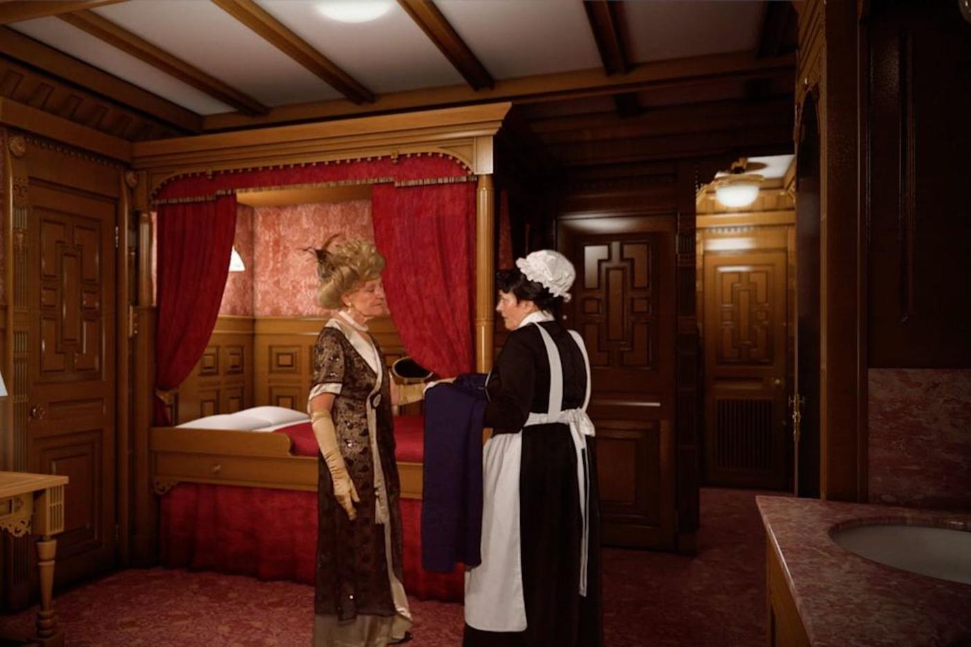 Спальня пассажирки 1-го класса.