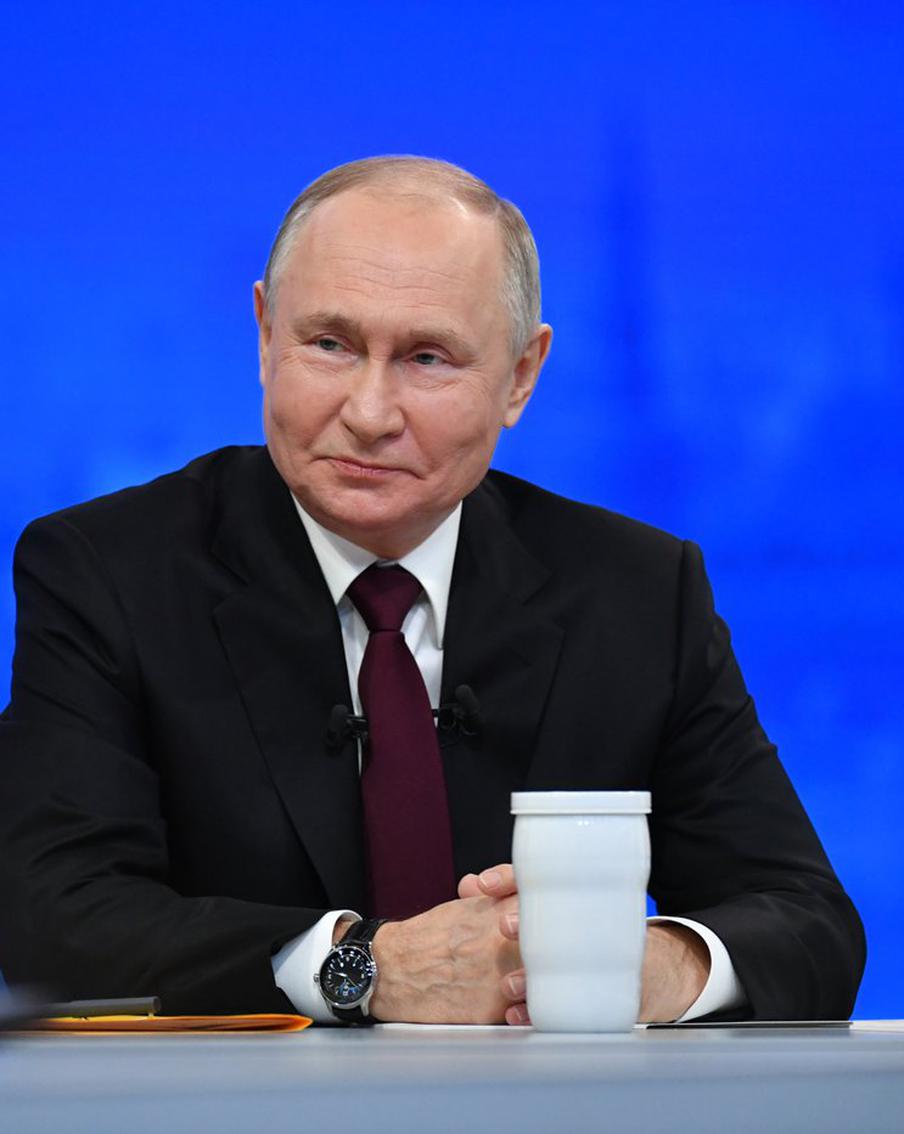 Путин поблагодарил россиян, принявших участие в голосовании