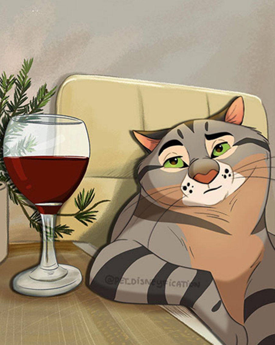 Животные в жизни и на портрете.