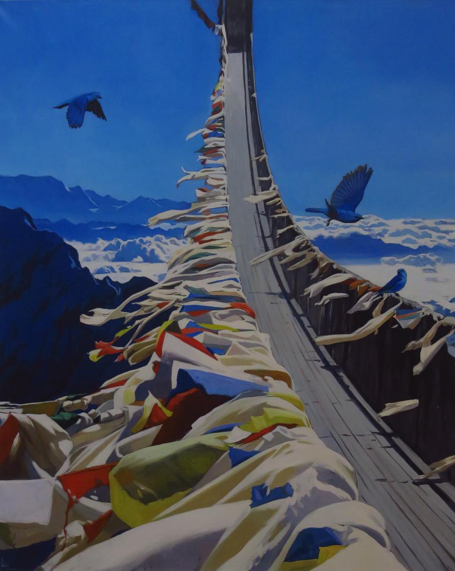 «Мост над облаками» Анастасии Ермаковой