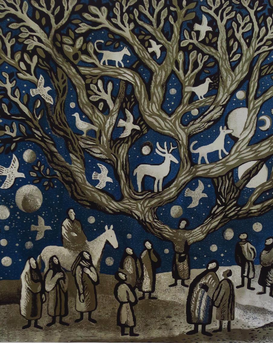 «Сказка» – гобелен художников братьев Виталия и Валерия Либа