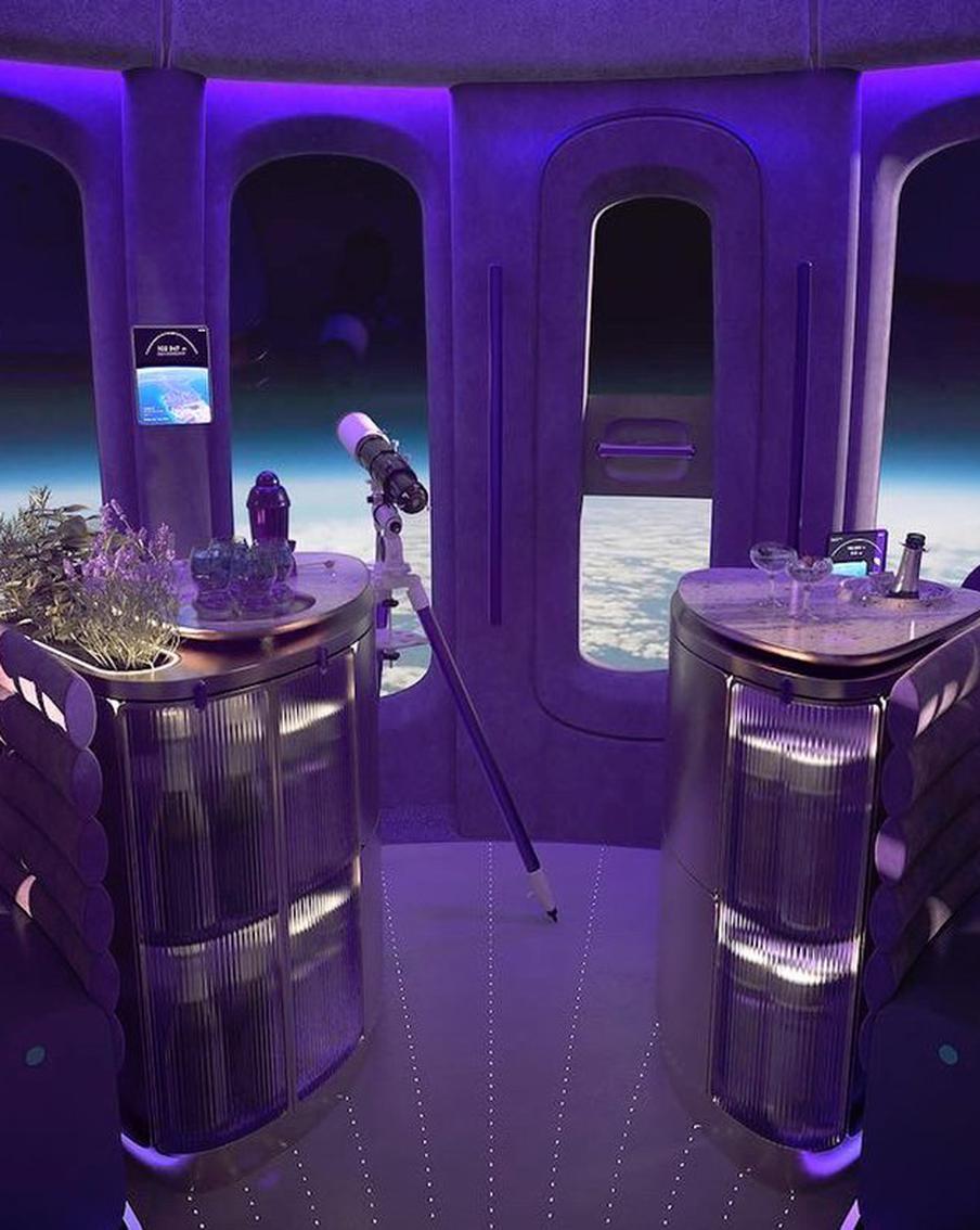 В следующем году можно будет поесть, находясь в 30 км от Земли