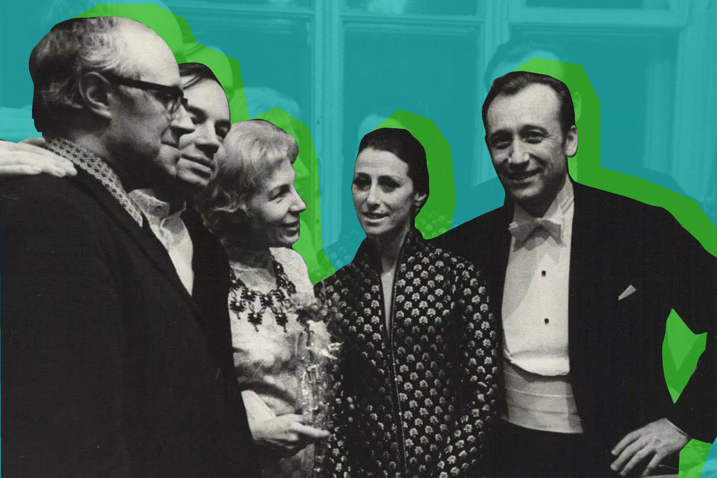 Вместе дружили и творили. Плисецкая и Щедрин ходили в гости к Вознесенскому