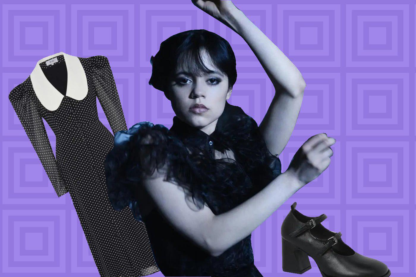 Уэнсдэй Аддамс популяризовала стиль Gothcore. Как он выглядит и где купить наряды как у героини сериала