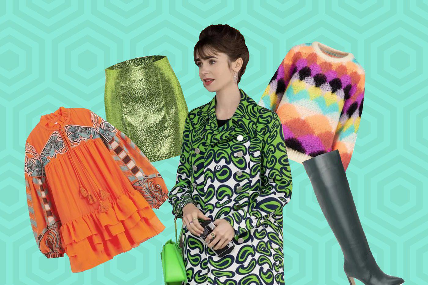 Эмили в Париже становится похожа на настоящую француженку. Повторяем модные образы за героиней Лили Коллинз