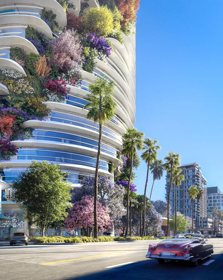 В Лос-Анджелесе хотят построить зелёный офис для сотрудников Голливуда