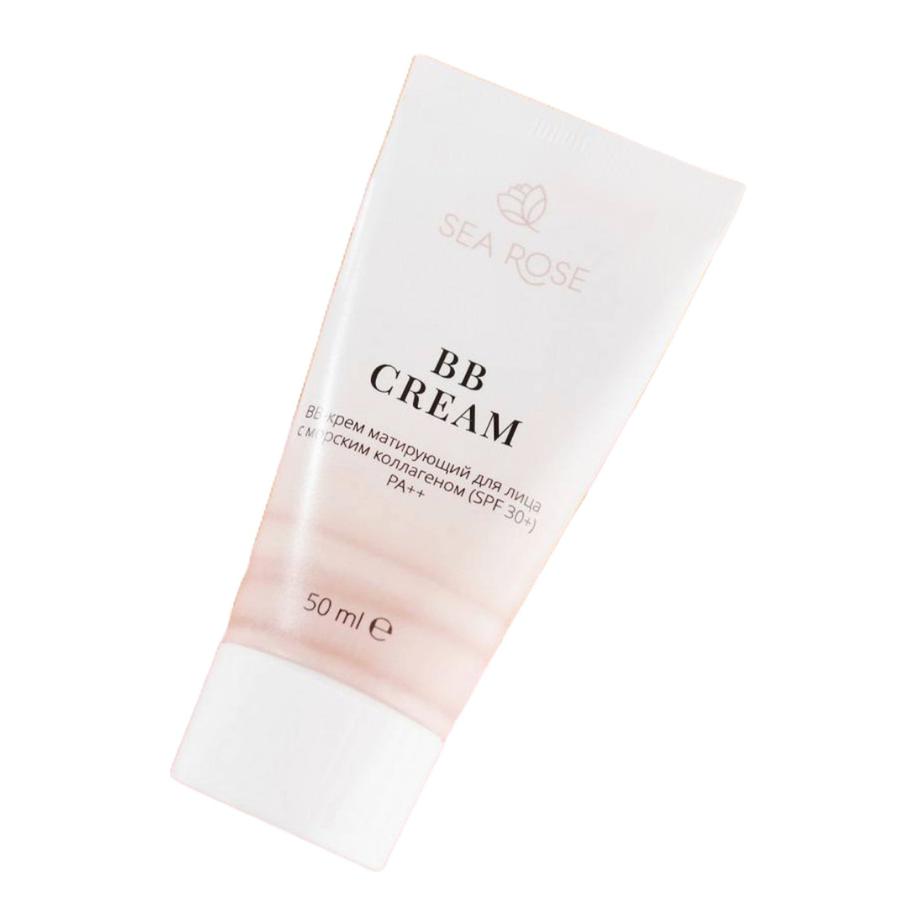 BB-крем матирующий для лица ВВ CREAM с морским коллагеном (spf 30+) PA++ SEA ROSE (769 руб.)