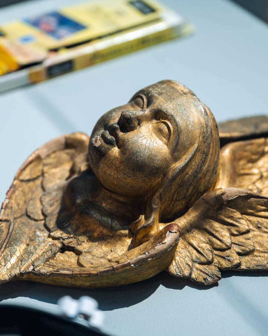 Египетские боги, индийские принцессы и русские ангелы встретились в Реставрационном центре имени Грабаря