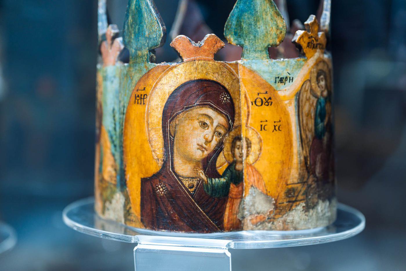 Фрагмент экспозиции "Цвет сквозь эпохи".