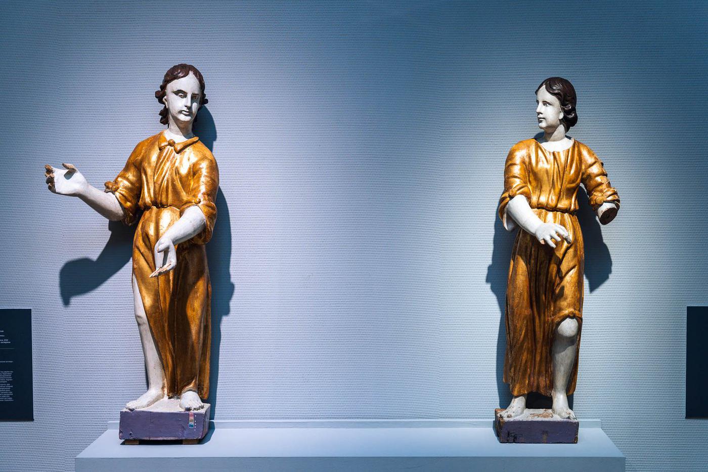 Фрагмент экспозиции "Цвет сквозь эпохи".