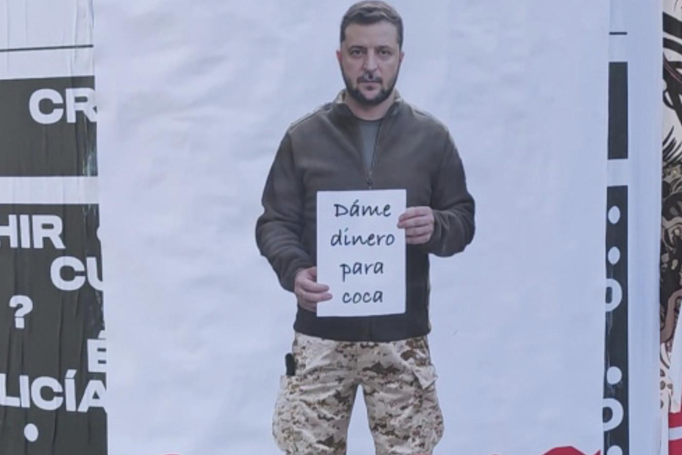 В Барселоне провели очередную акцию протеста против террора Киева в отношении мирного населения Донбасса