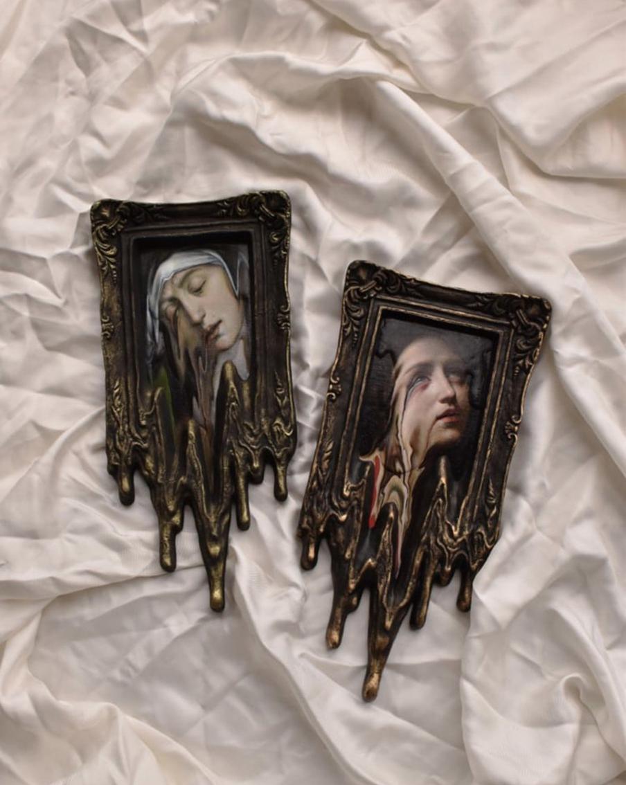 Шедевры эпохи Возрождения "тают" прямо на стене