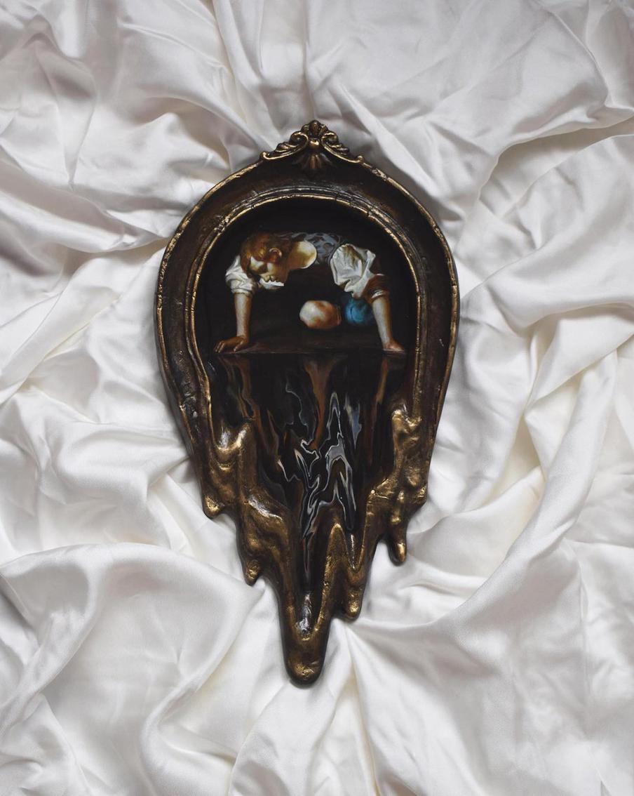 "Нарцисс" – картина итальянского художника Караваджо.