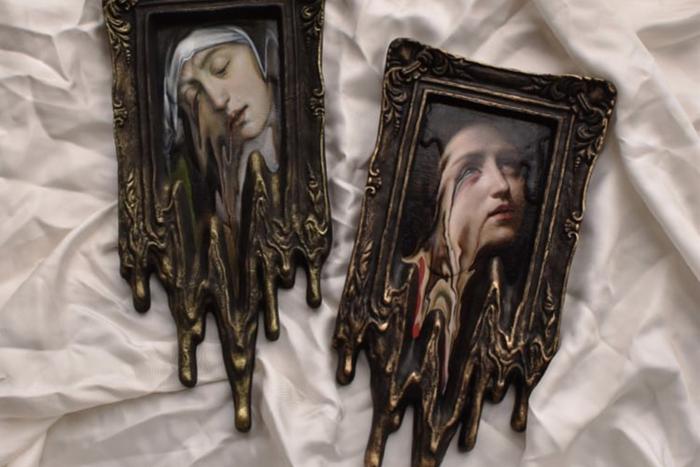 Шедевры эпохи Возрождения "тают" прямо на стене