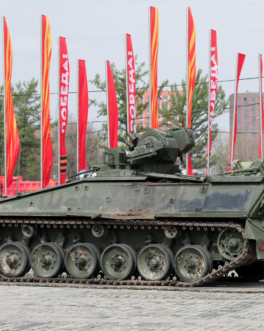 Захваченный под Авдеевкой немецкий танк будет представлен в ходе выставки военных трофеев на Поклонной горе