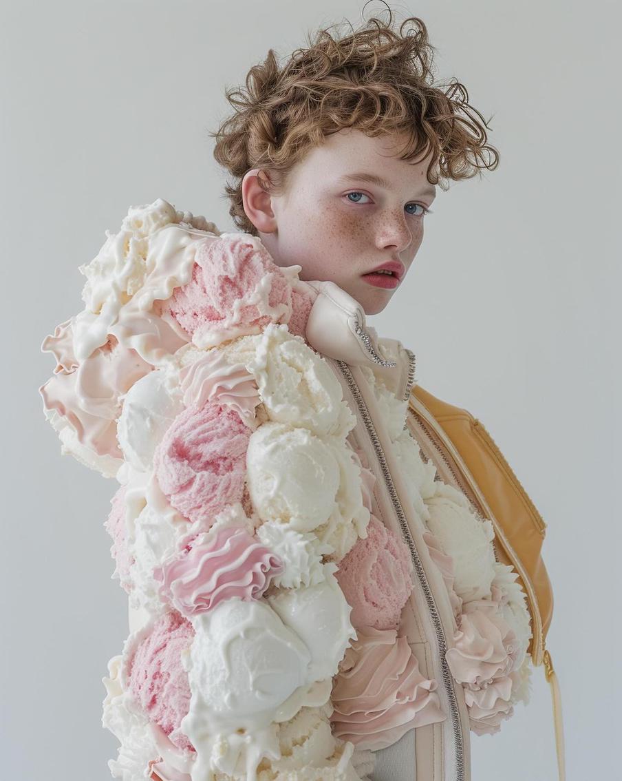 Цифровой художник из Германии делает из фруктов и булок потрясающие наряды