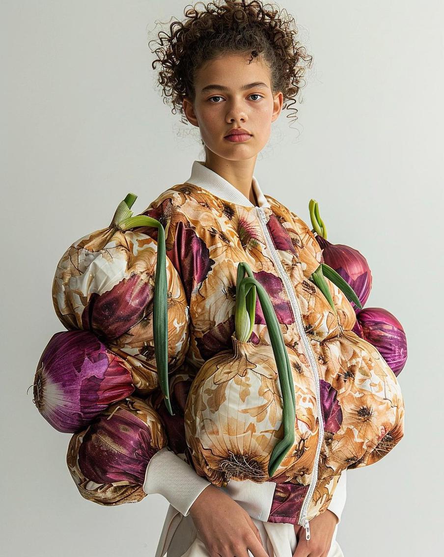 Наряд для современного Чипполино.