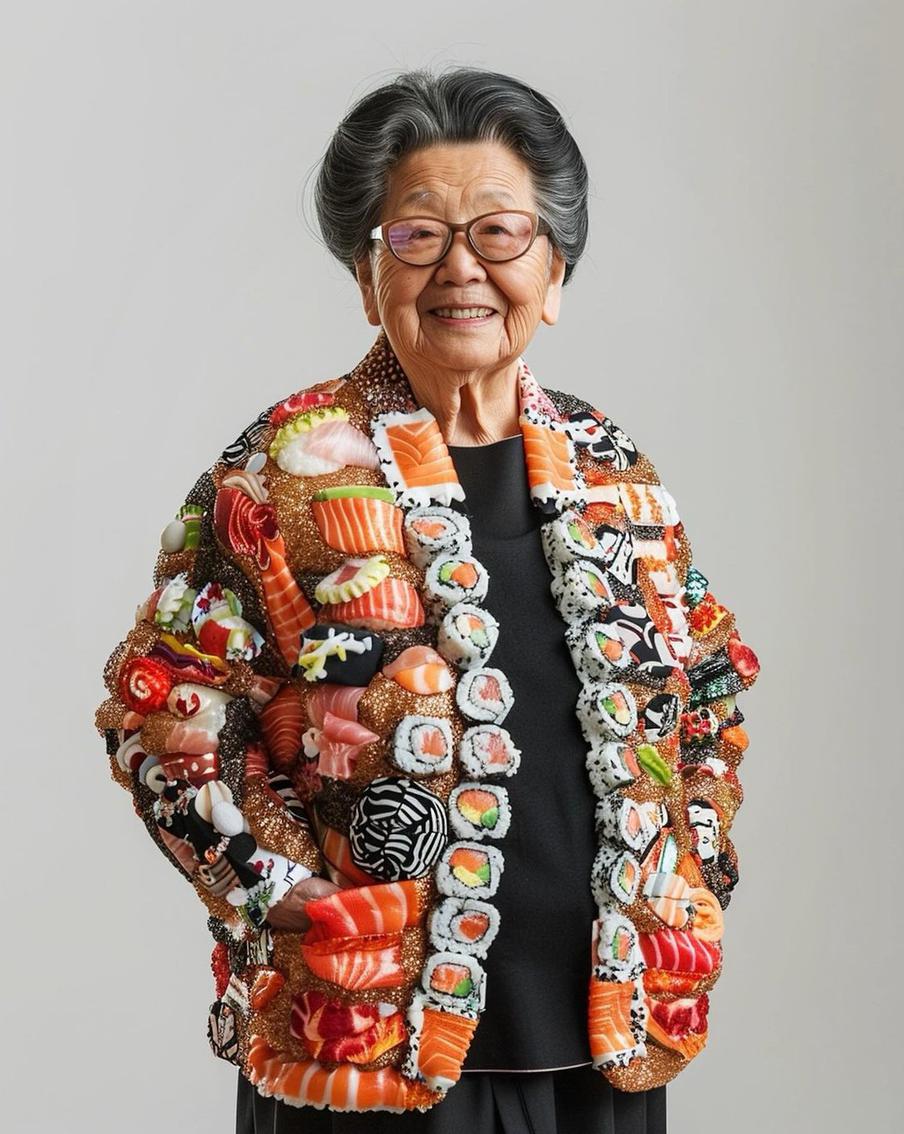 Жакет для главного фаната японской кухни.