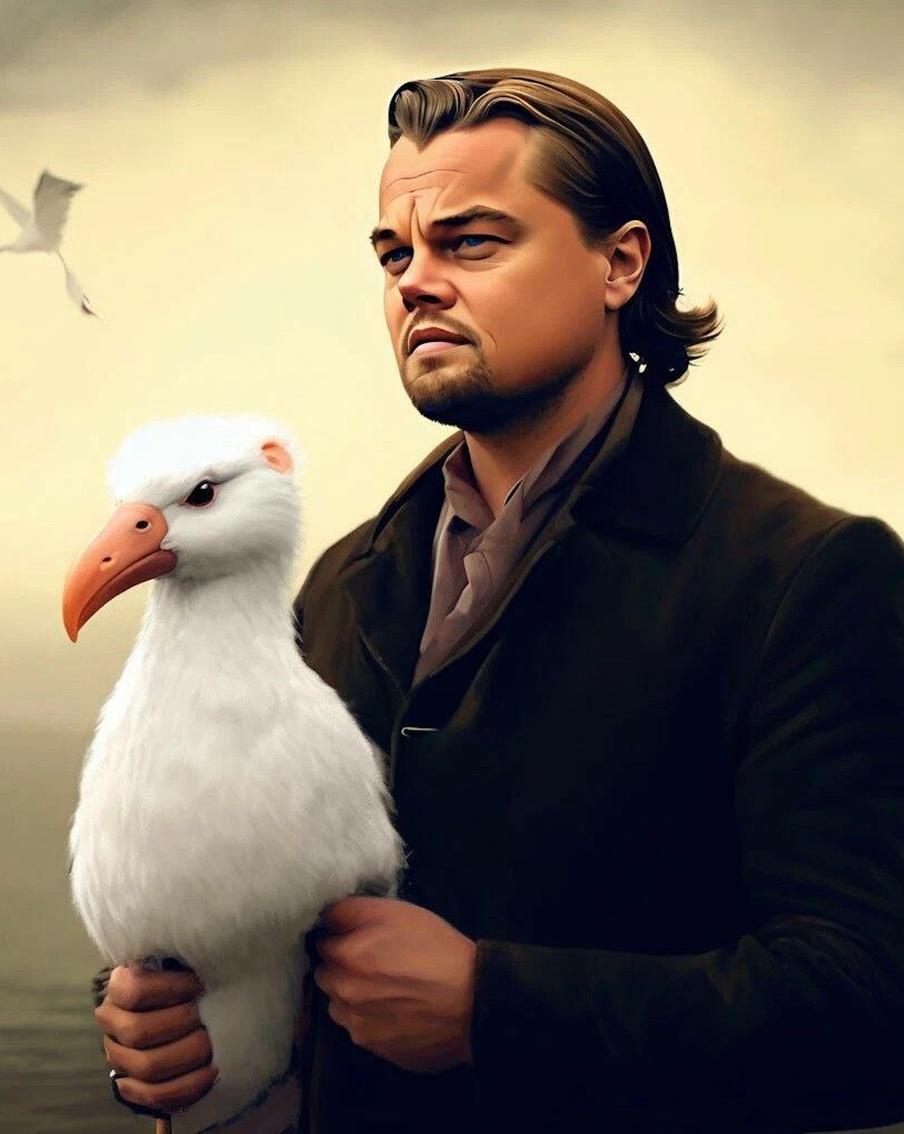 В апреле журналисты Metro обсуждали Ди Каприо и 72-летнюю самку альбатроса