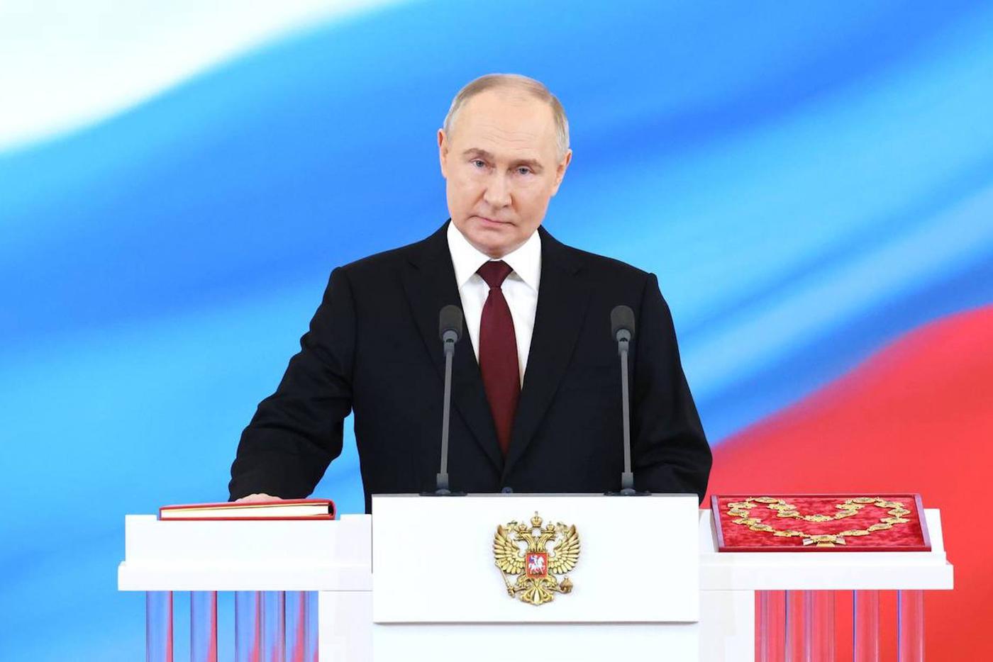 Сергей Собянин поздравил Владимира Путина с вступлением в должность президента РФ