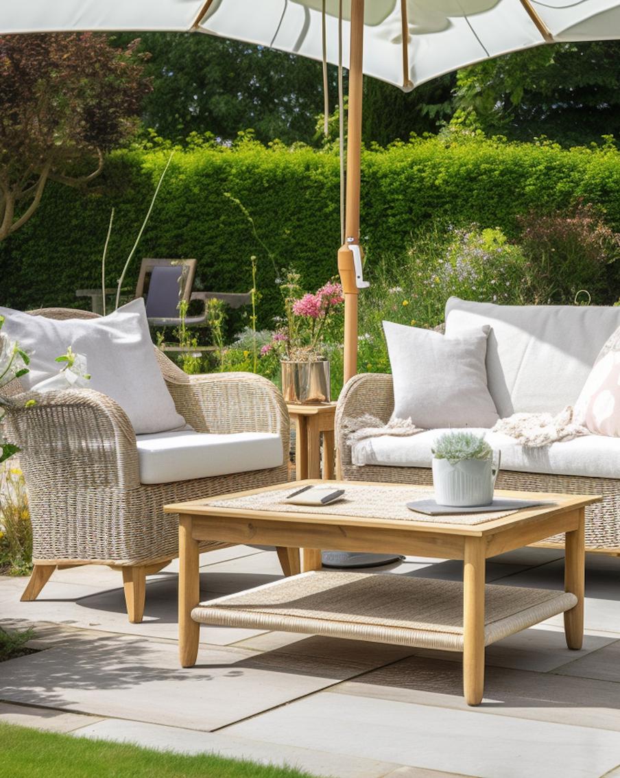 Плетение, дерево, металл или пластик: выбираем садовую мебель для дачи