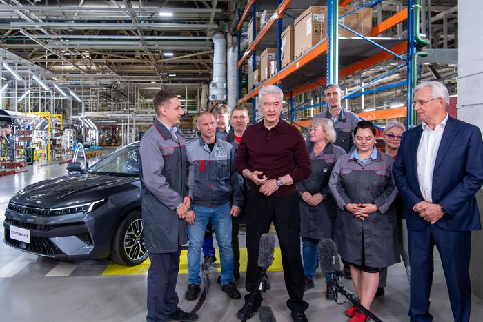 Собянин: Автомобили "Москвич" будут собирать по технологии полного цикла
