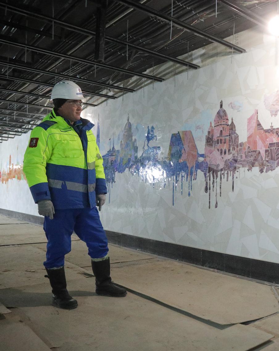 Территорию у станции «Университет Дружбы народов» благоустроят. В 2025 году новая ветка подземки будет работать в полном объёме