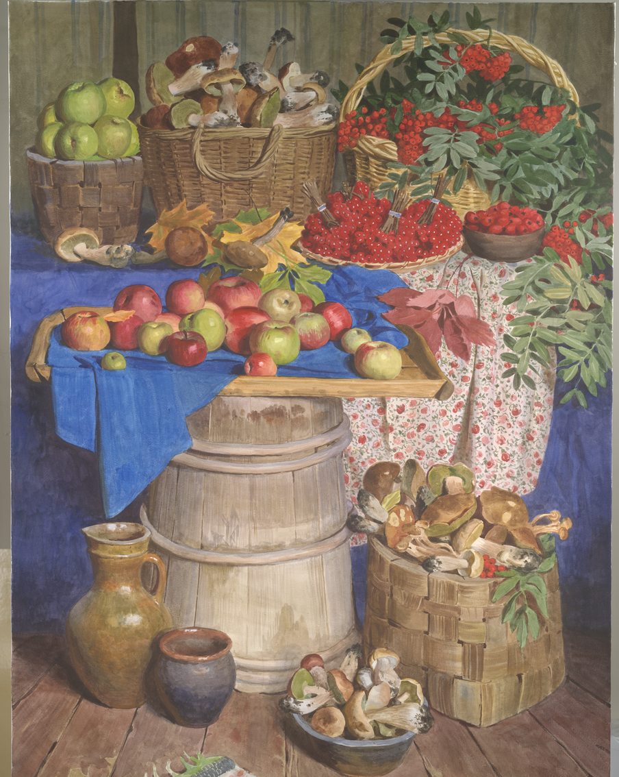 «Дары осени", работа Сергея Андрияки