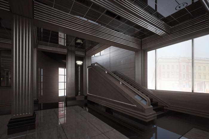 В Центре театра и кино на Поварской улице реставрация должна закончиться в этом году