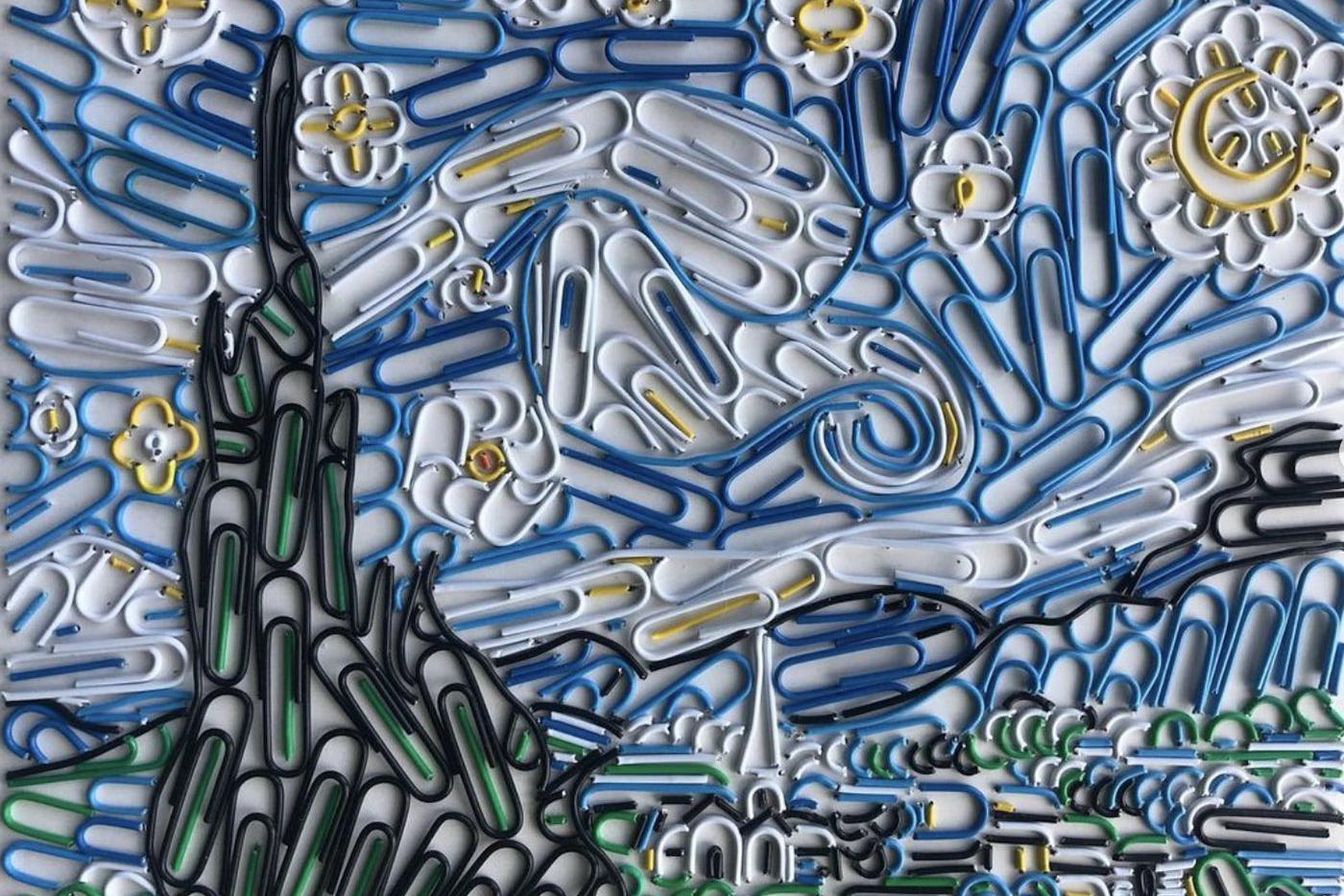 "Звёздная ночь" Ван Гога.