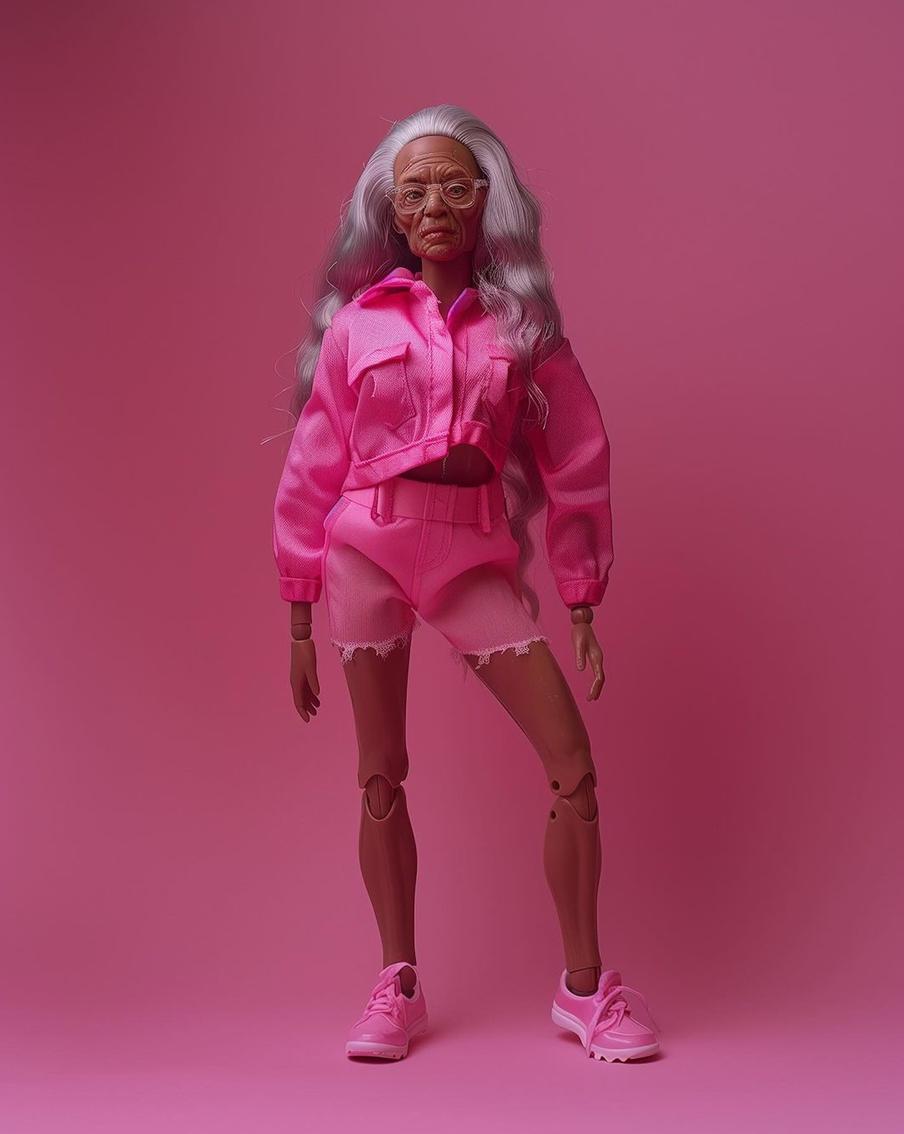 Барби стареют, но сохраняют свою идеальную фигуру.