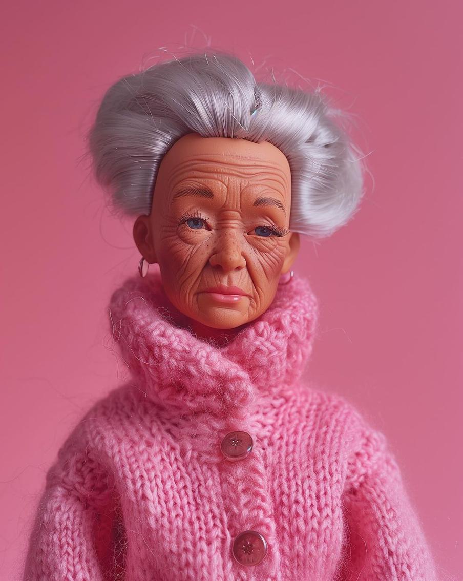 Ни одна Барби с возрастом не потеряла своей индивидуальности.