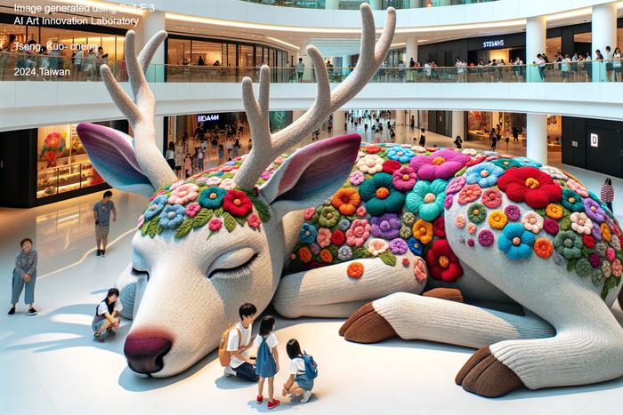 Художник с Тайваня поселил больших и мягких животных в торговых центрах