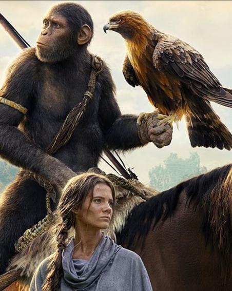 Огромный мир, в котором правят приматы. На экраны вышел фильм "Планета обезьян: Новое царство"