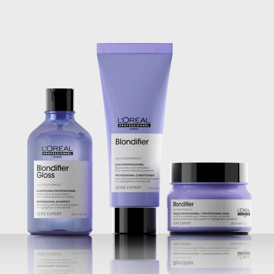 Линейка для осветлённых и мелированных волос L'Oreal Professionnel Blondifier Gloss (3727 руб.)