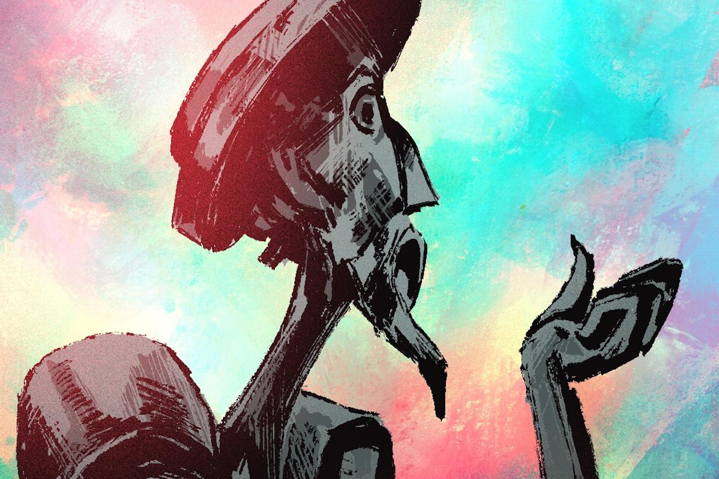 Рыцарь, скульптор и поэт помылись в центре Москвы