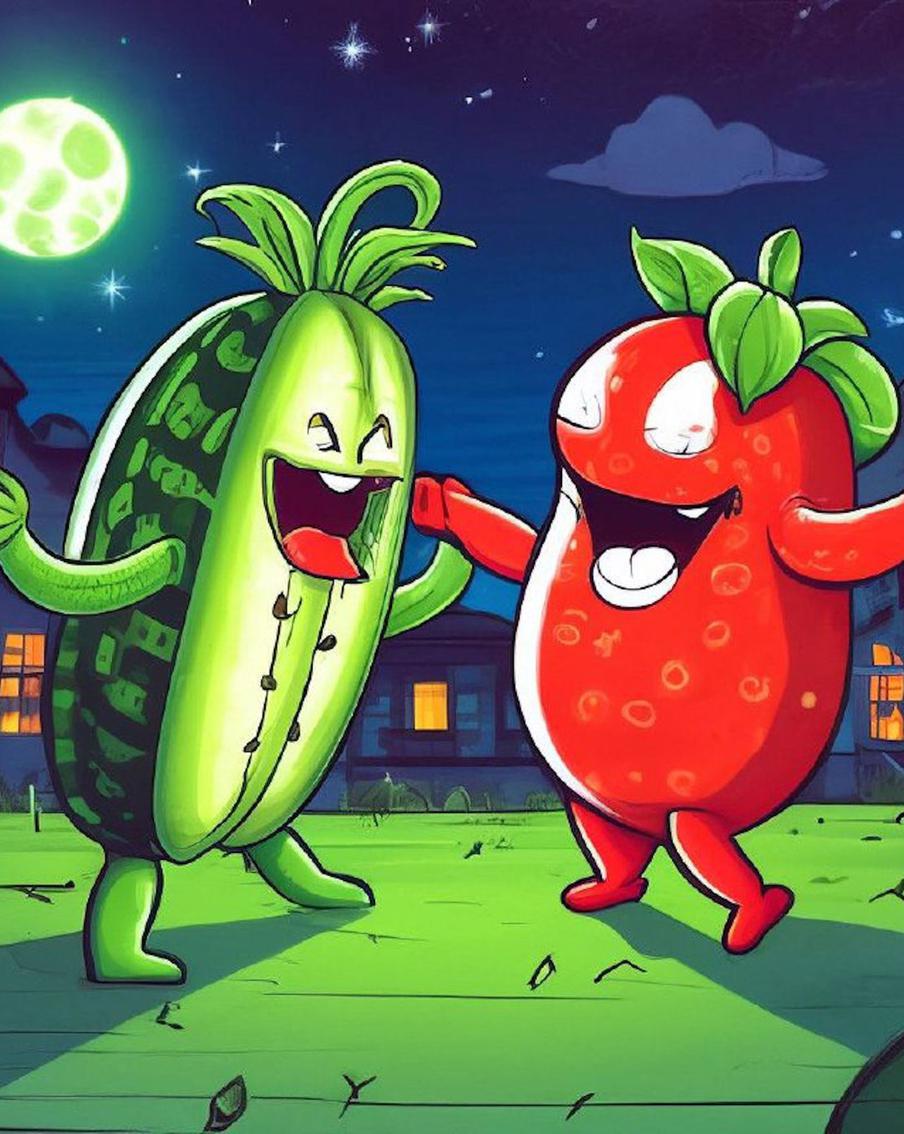 В мае журналисты Metro обсуждали битву помидора и огурца