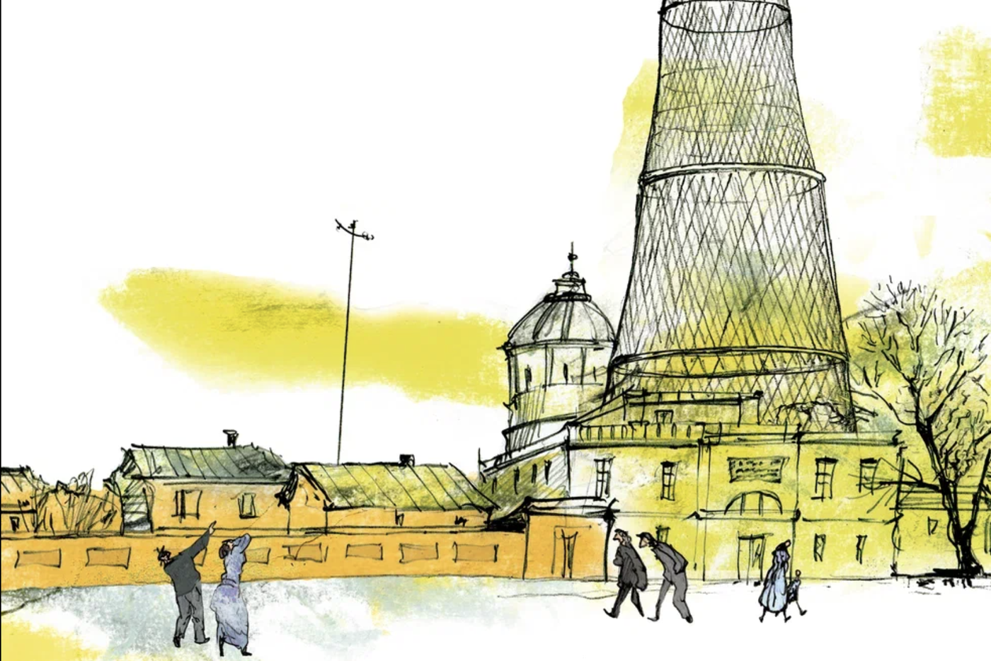 Шухов посмотрел на корзину и изобрёл гиперболоид. Какой получилась книга для детей о великом инженере