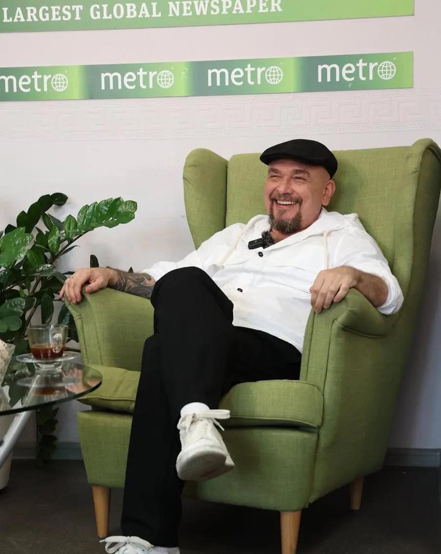 Сергей Трофимов в гостях у редакции Metro.