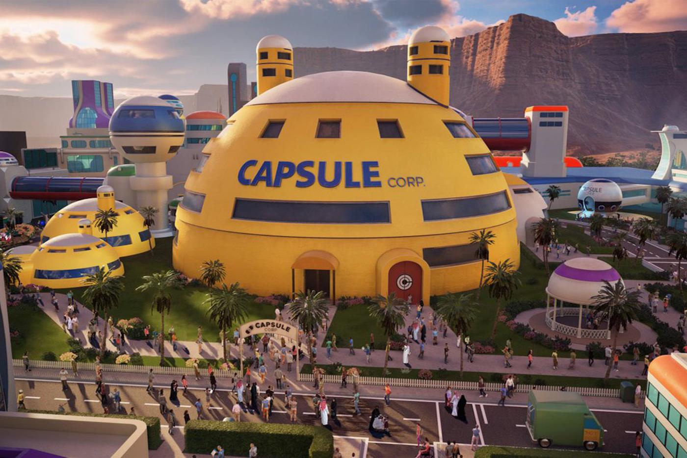 Так будет выглядеть парк Dragon Ball.