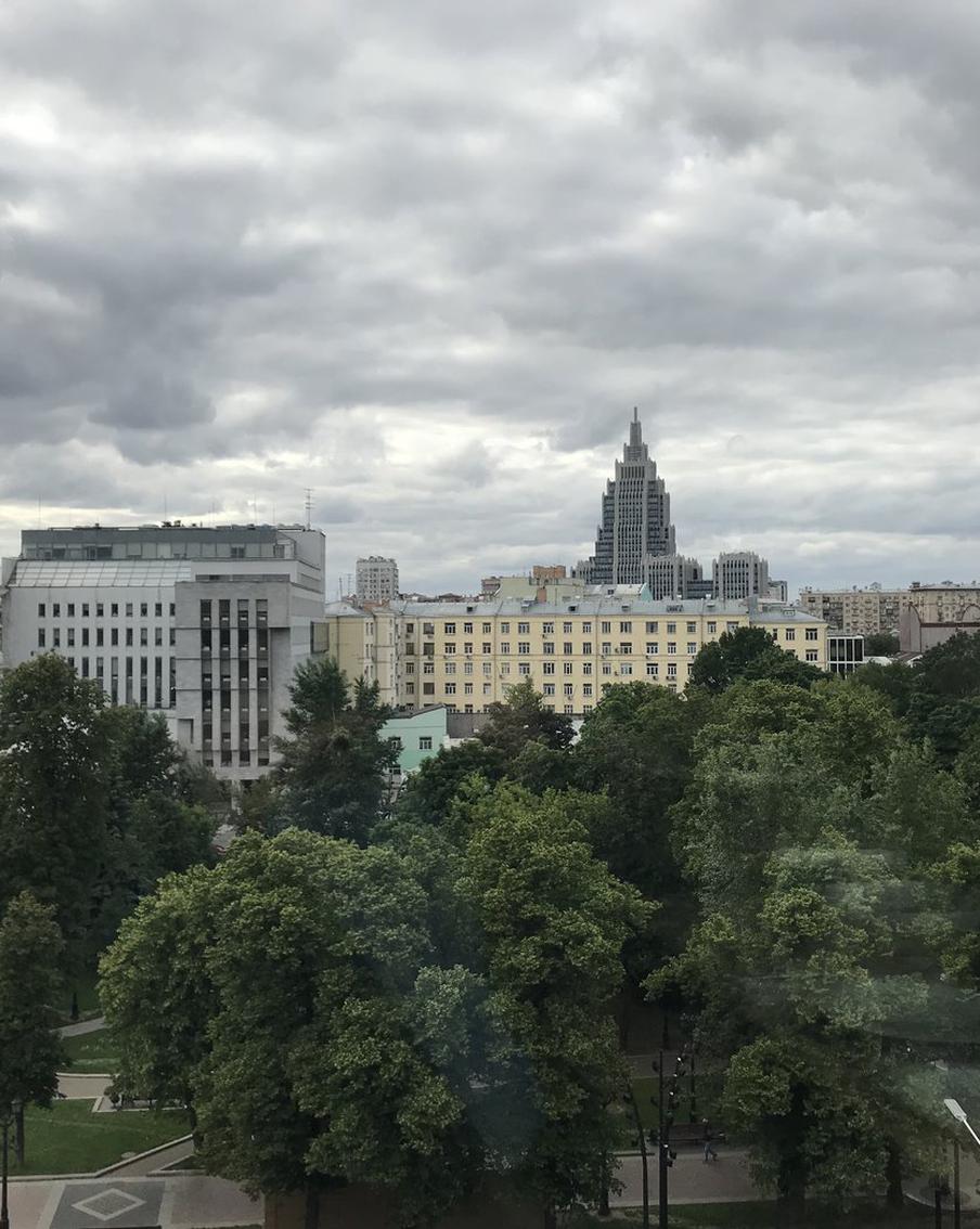 В Москве в четверг ожидаются гроза и сильный ветер