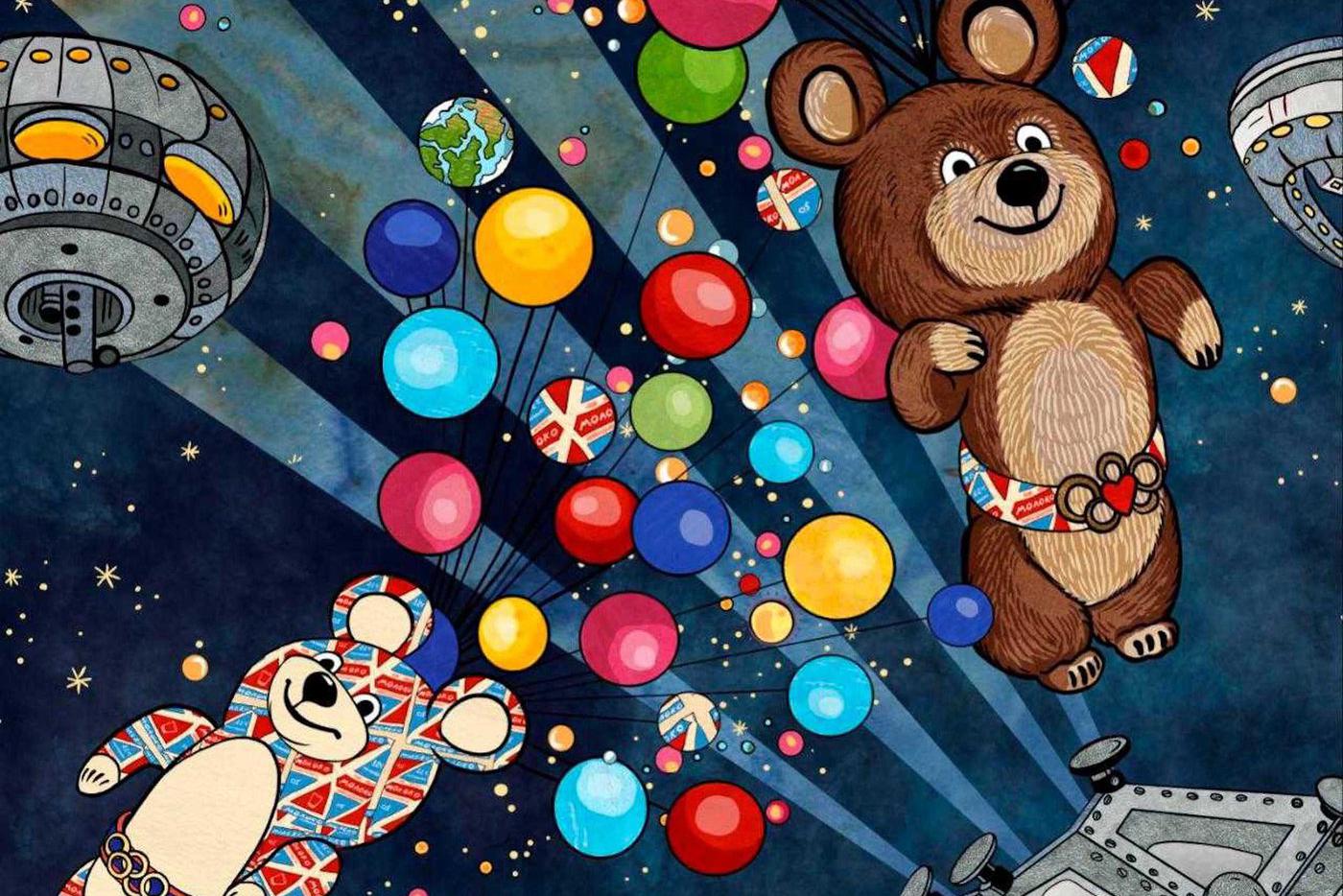 СССР отправилось в космическое будущее в работах московской художницы