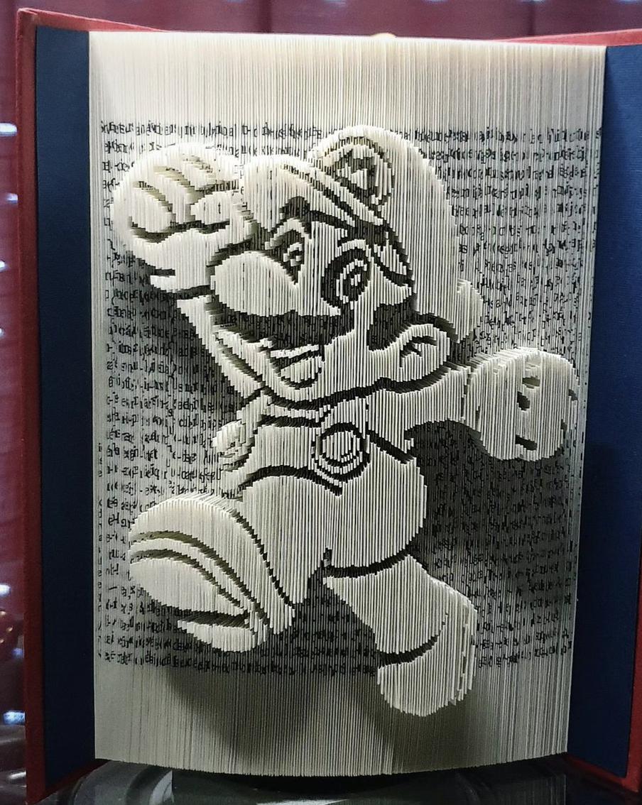 Французская студия превращает старые ненужные книги в произведения искусства