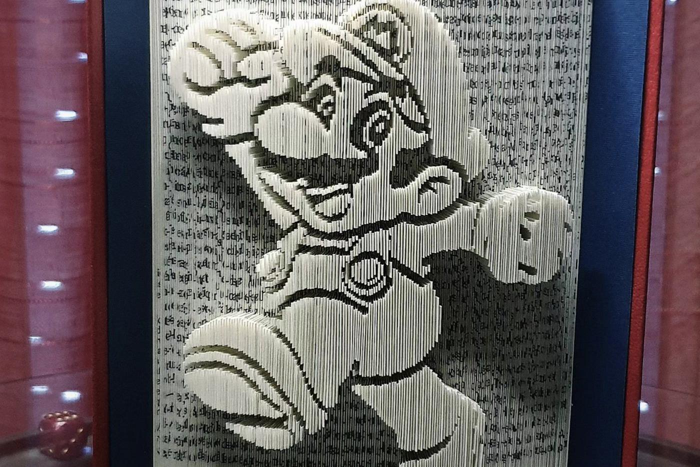 Французская студия превращает старые ненужные книги в произведения искусства