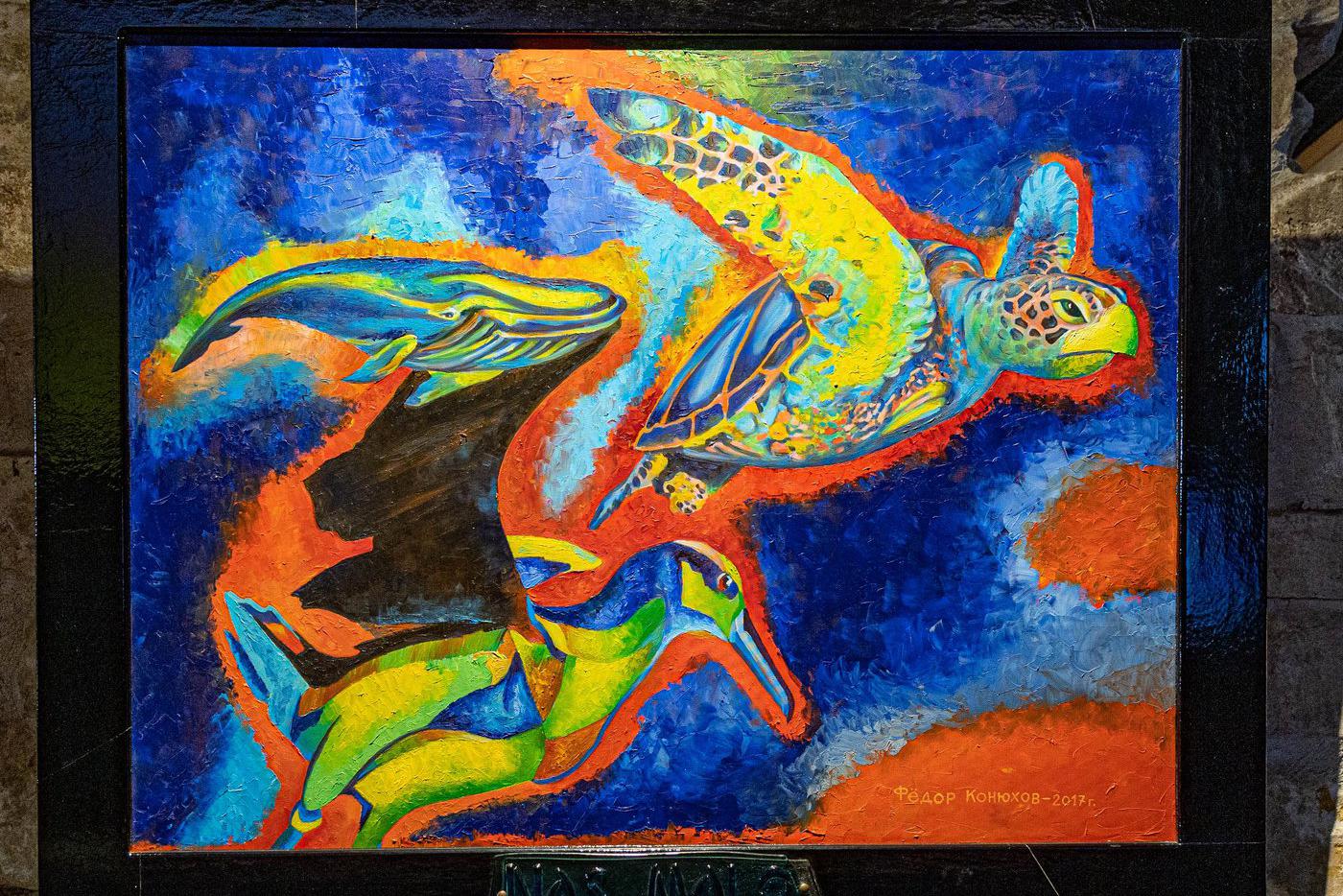 Работы Фёдора Конюхова.