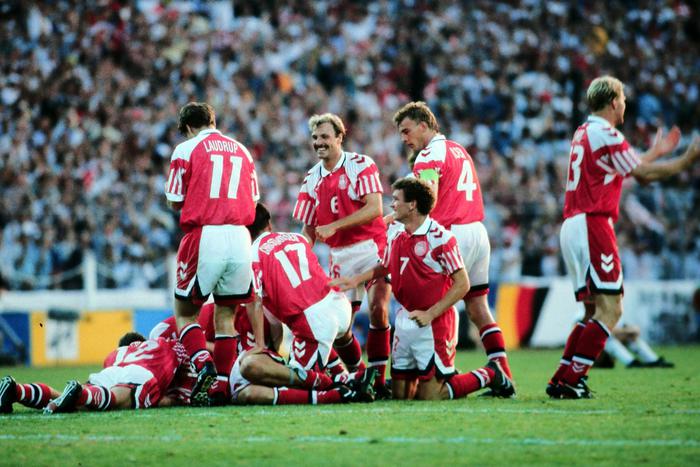 Сборная Дании сотворила самое главное чудо чемпионатов Европы