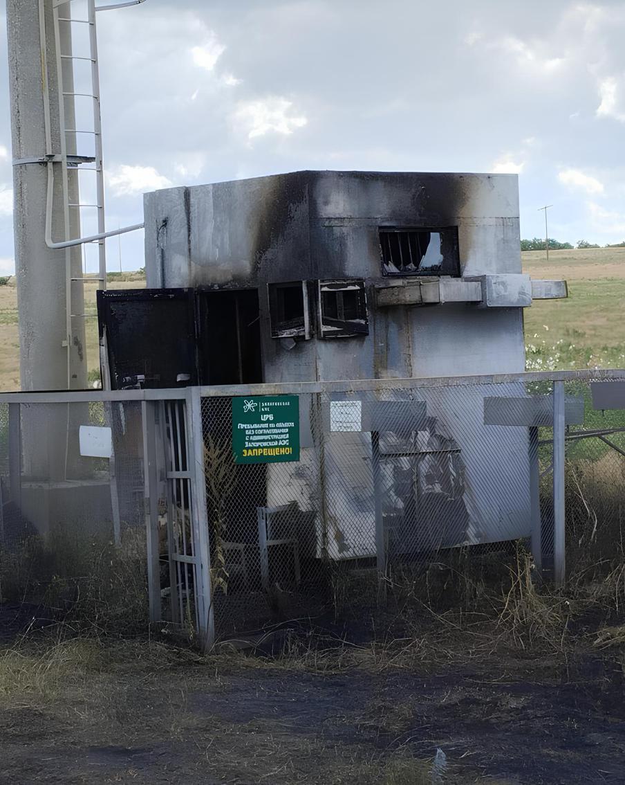 Мирный атом под огнём: ВСУ уничтожили пост радиационного контроля ЗАЭС