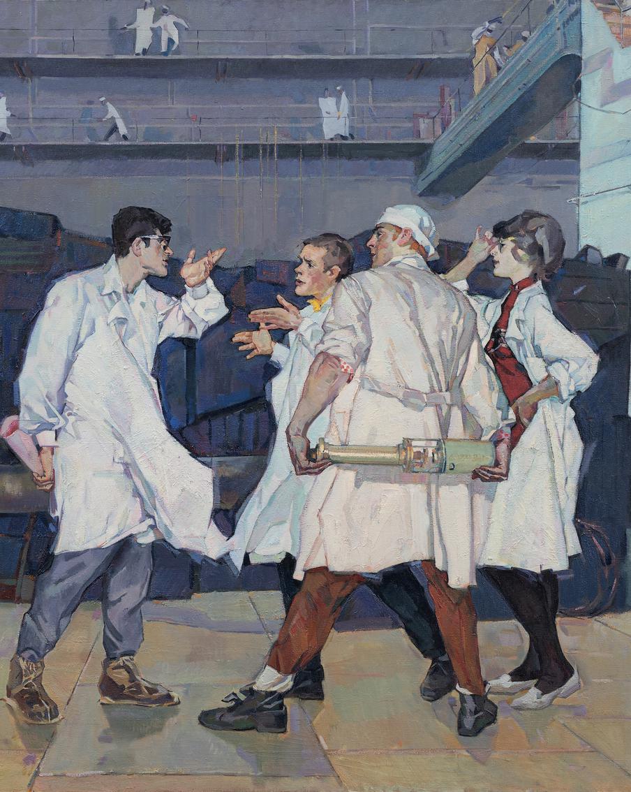 Как "золотые мозги" Президиума РАН чуть не стали яйцом: в Музее архитектуры имени А.В. Щусева показывают работы конструкторов науки